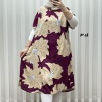 پیراهن ساحلی زنانه لامبادا آستین کوتاه کد A2153