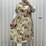 پیراهن ساحلی زنانه لامبادا آستین کوتاه کد A2153 - Image 13