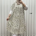 پیراهن ساحلی زنانه لامبادا آستین کوتاه کد A2153 - Image 14