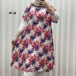 پیراهن ساحلی زنانه لامبادا آستین کوتاه کد A2153 - Image 15