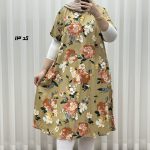 پیراهن ساحلی زنانه لامبادا آستین کوتاه کد A2153 - Image 2