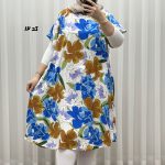پیراهن ساحلی زنانه لامبادا آستین کوتاه کد A2153 - Image 3