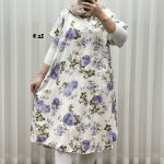 پیراهن ساحلی زنانه لامبادا آستین کوتاه کد A2153 - Image 6