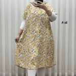 پیراهن ساحلی زنانه لامبادا آستین کوتاه کد A2153 - Image 7