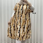 پیراهن ساحلی زنانه لامبادا آستین کوتاه کد A2153 - Image 10