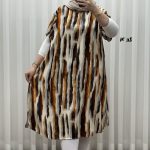پیراهن ساحلی زنانه لامبادا آستین کوتاه کد A2153 - Image 11