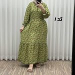 پیراهن ساحلی زنانه نخی کد P2189