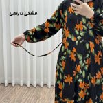 پیراهن ساحلی زنانه نخی مدل پامچال کد Y2190 - Image 3