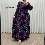 پیراهن ساحلی زنانه نخی مدل پامچال کد Y2190