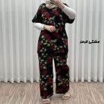 ست بلوز شلوارزنانه مدل پامچال A2154 - Image 3