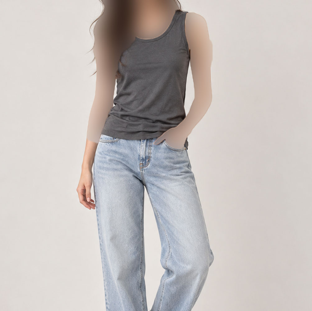 00 (5) تاپ وارداتی پنبه مارک Angel کد 2286 - تصویر 1