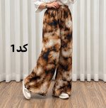شلوار راحتی نخی پارچه خارجی کد A2290