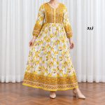 پیراهن ساحلی زنانه حاشیه مدل شیردهی کد CH2298 - تصویر 2