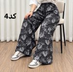 شلوار راحتی نخی پارچه خارجی کد A2290 - تصویر 8
