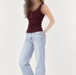 تاپ وارداتی کبریتی مارک H&M کد 2285 - تصویر 12