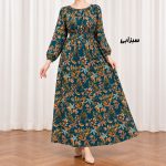 پیراهن ساحلی زنانه کش دار مدل یاران کد CH2295 - تصویر 3
