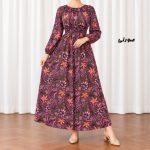 پیراهن ساحلی زنانه کش دار مدل یاران کد CH2295 - تصویر 4