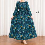 پیراهن ساحلی زنانه کش دار مدل یاران کد CH2295 - تصویر 6
