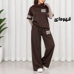 ست بلوز شلوار آستین سه ریع Miu اسپان کد 2226 - Image 7