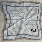 مینی اسکارف آبی طرحبندی کد 2239 - Image 8
