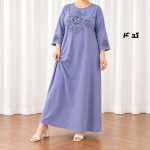 پیراهن ساحلی زنانه چاپی کد CH2301 - تصویر 6