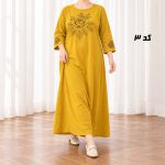 پیراهن ساحلی زنانه چاپی کد CH2301 - تصویر 7