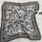 مینی اسکارف قهوهای طرحبندی کد 2238 - Image 6