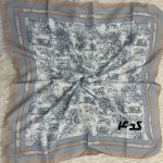 مینی اسکارف آبی طرحبندی کد 2239 - Image 10