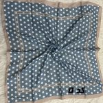 مینی اسکارف آبی طرحبندی کد 2239 - Image 11