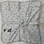 مینی اسکارف کرمی طرحبندی کد 2236 - Image 6