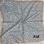 مینی اسکارف آبی طرحبندی کد 2239 - Image 2