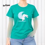 تیشرت زنانه نخ پنبه مدل خوابالو کد 2308 - تصویر 7