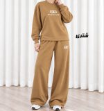 ست بلوز شلوار آستین بلند بالنسیاگا اسپان کد 2223 - Image 5