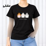 تیشرت زنانه نخ پنبه مدل Friends کد 2306 - تصویر 5