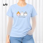 تیشرت زنانه نخ پنبه مدل Friends کد 2306 - تصویر 6