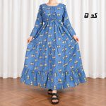 پیراهن ساحلی زنانه عروسکی هندی کد CH2346 - تصویر 3
