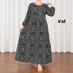 پیراهن ساحلی زنانه پارچه وارداتی طرح آیدایی CH2349