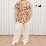 تیشرت نخی پارچه خارجی کد SH2339