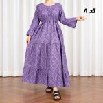 پیراهن ساحلی زنانه عروسکی هندی کد CH2346 - تصویر 6