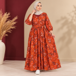 پیراهن ساحلی زنانه هندی سنتی مدل پنجابی کد Z6065 - تصویر 11