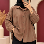 شومیز زنانه ژاکارد مدل پرنیان کد Z6085