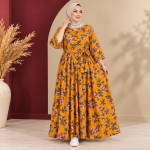 پیراهن ساحلی زنانه هندی سنتی مدل پنجابی کد Z6065 - تصویر 12
