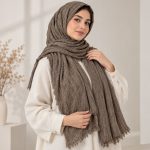 شال وارداتی کنفی دورریش کد 2332 - تصویر 3