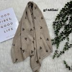 شال برشکا طرحدار راه راه کد 2324 - تصویر 7